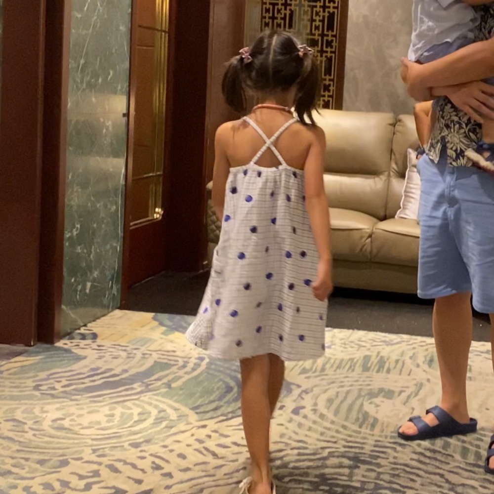 Open edit girl dress